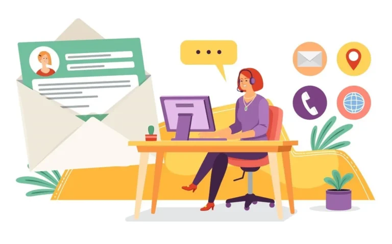 Illustration du formulaire de contact Smooth Digital